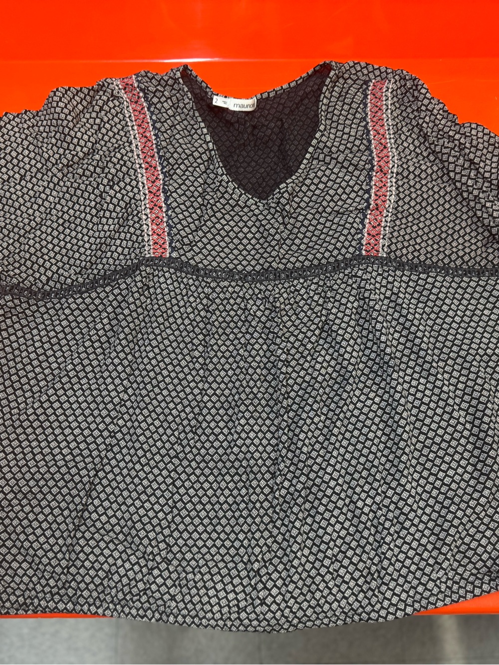 Boho v-neck blouse by Maurice’s-size 2x